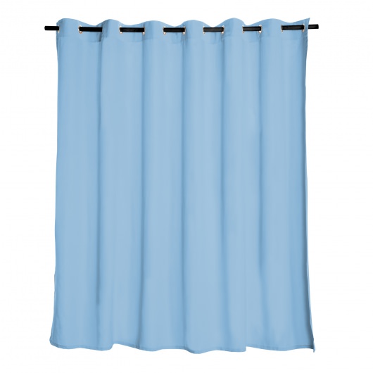 Blue Lagoon Extra Wide Outdoor Curtain